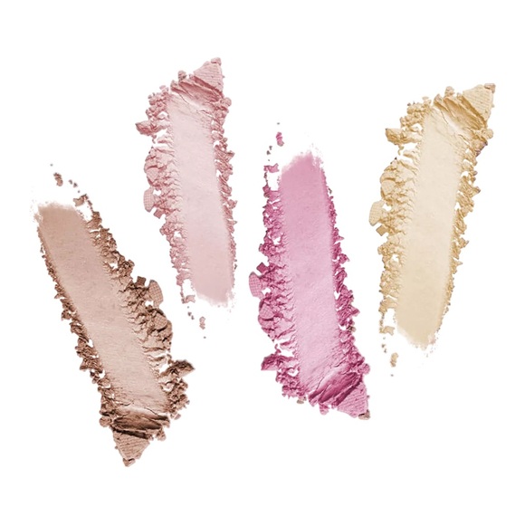 LOT OF 4 PCS FLOWER - SHADOW QUAD EYESHADOW PALETTE SHADE PETAL PLAY + - Picture 3 of 6